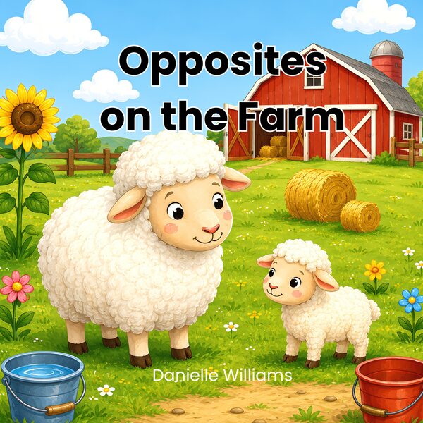 Front cover of Opposites on the Farm by Danielle Williams